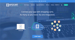 Desktop Screenshot of api2cart.com