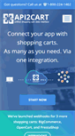 Mobile Screenshot of api2cart.com